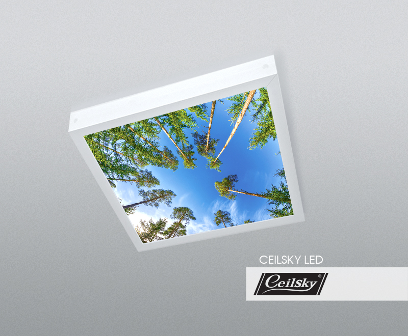 Wolken-Fotopaneel für das CeilSky Aufbauset
